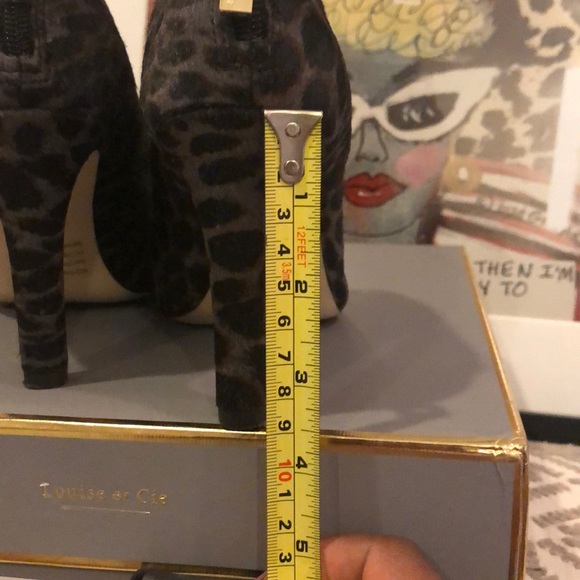 PRICE DROP!⭐️ Louise et Cie Minx Calf Hair Booties - Picture 8 of 8